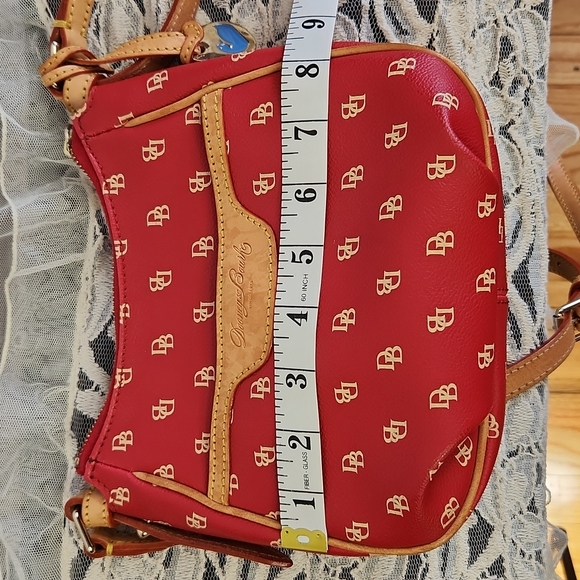 Dooney and Bourke Red Crossbody purse - Picture 9 of 13